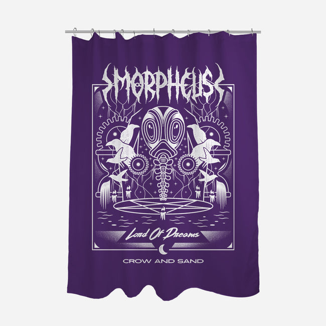Crow And Sand-none polyester shower curtain-Logozaste