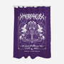 Crow And Sand-none polyester shower curtain-Logozaste