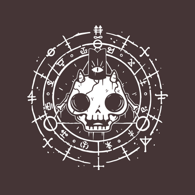 Skull Of The Lamb-none glossy sticker-demonigote