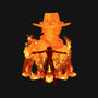 Fire Fist-none stretched canvas-hypertwenty
