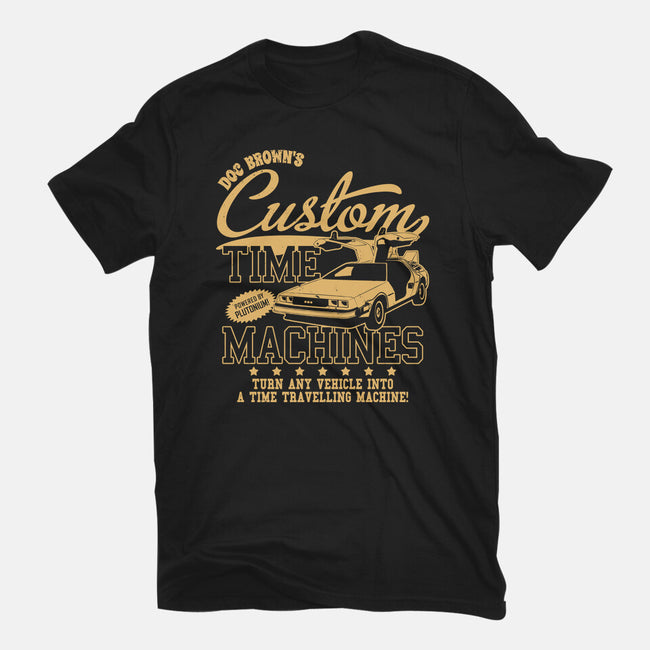 Custom Time Machines-womens fitted tee-Boggs Nicolas