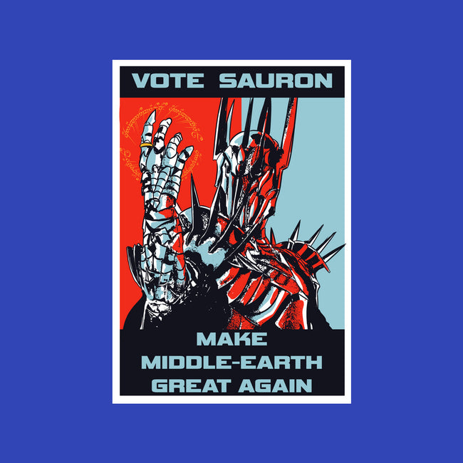 Vote Sauron-womens fitted tee-fanfabio