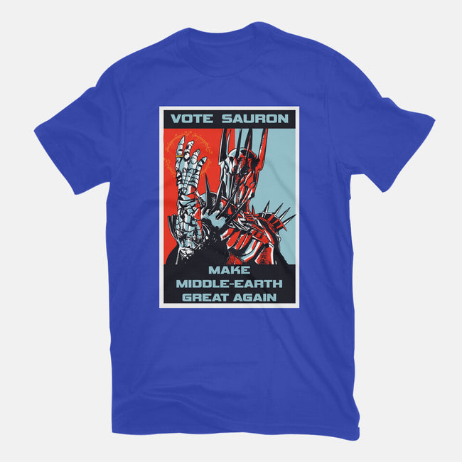 Vote Sauron-womens fitted tee-fanfabio