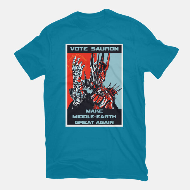 Vote Sauron-womens fitted tee-fanfabio