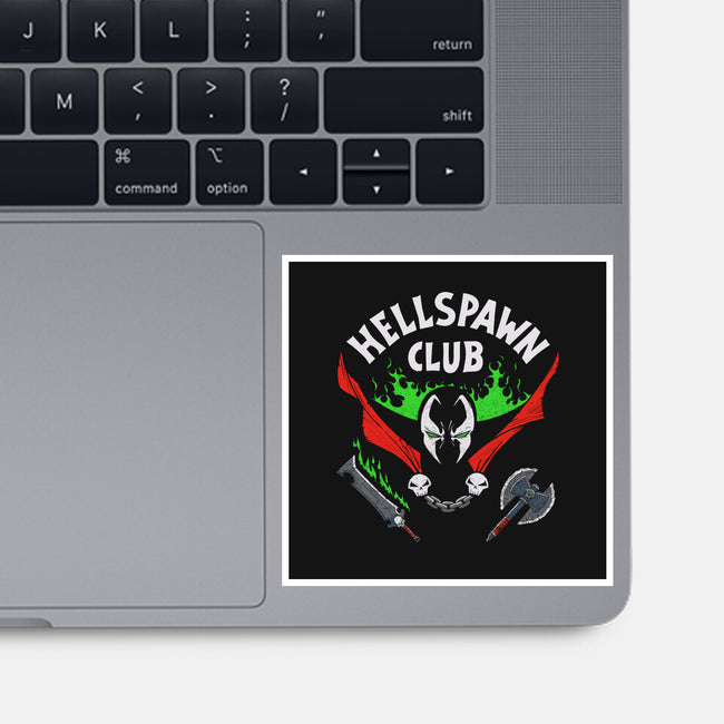 Hellspawn Club-none glossy sticker-Getsousa!