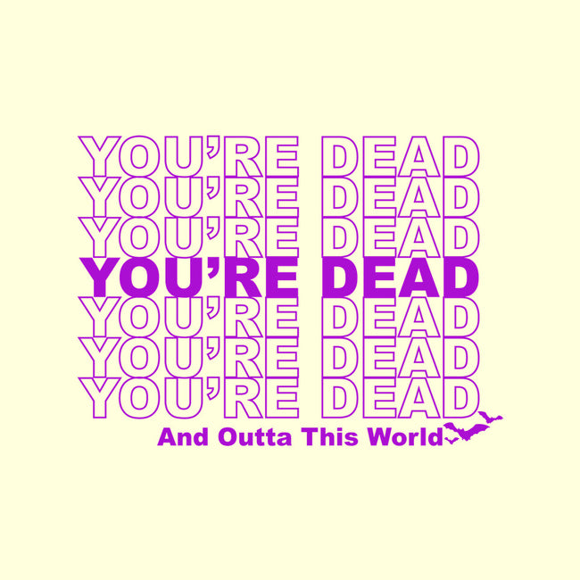 You're Dead-none memory foam bath mat-goodidearyan
