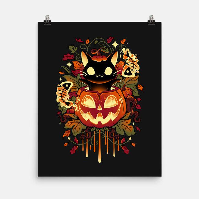 Autumn Tricks-none matte poster-Snouleaf