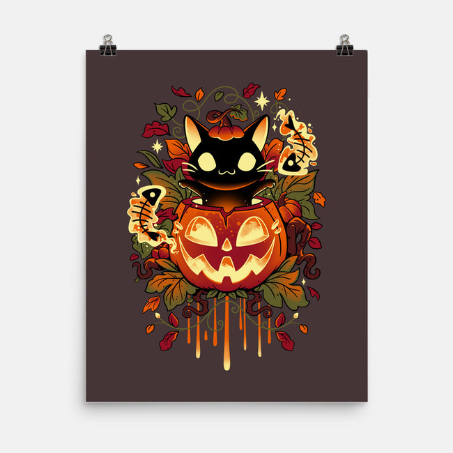 Autumn Tricks-none matte poster-Snouleaf