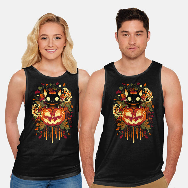 Autumn Tricks-unisex basic tank-Snouleaf