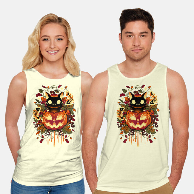 Autumn Tricks-unisex basic tank-Snouleaf