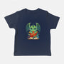 Cute Dragon Dice-baby basic tee-Vallina84