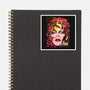 Space Face-none glossy sticker-CappO