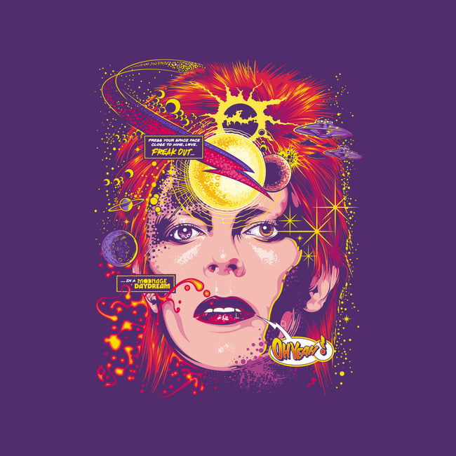 Space Face-none fleece blanket-CappO