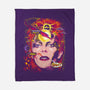 Space Face-none fleece blanket-CappO