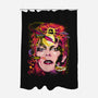 Space Face-none polyester shower curtain-CappO