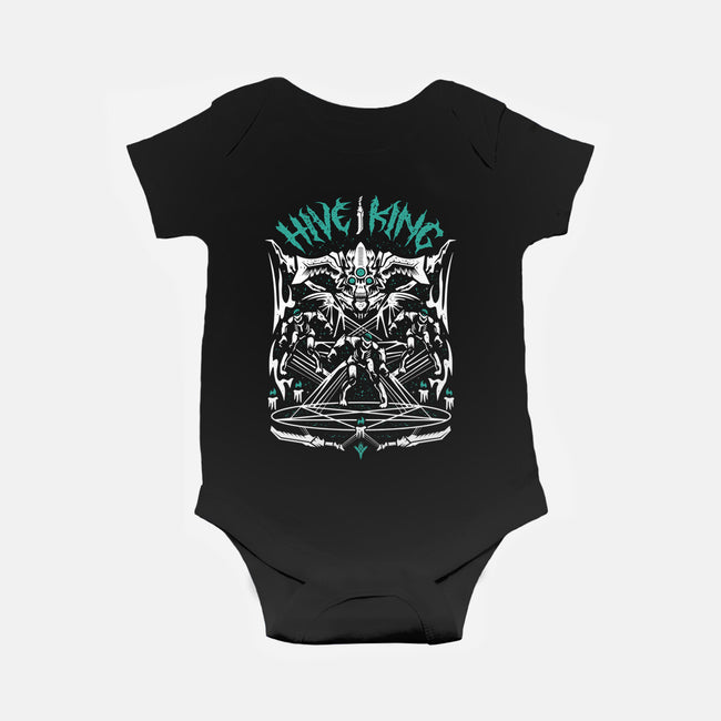 First Navigator Hive King-baby basic onesie-Logozaste