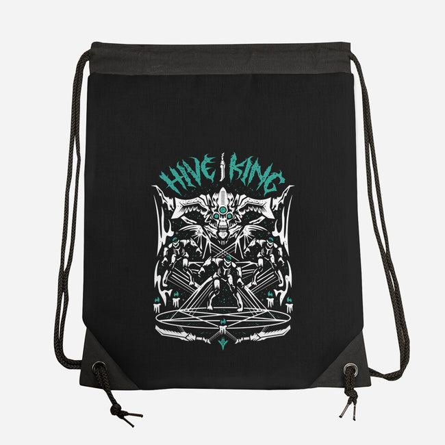 First Navigator Hive King-none drawstring bag-Logozaste