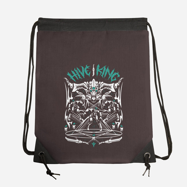 First Navigator Hive King-none drawstring bag-Logozaste