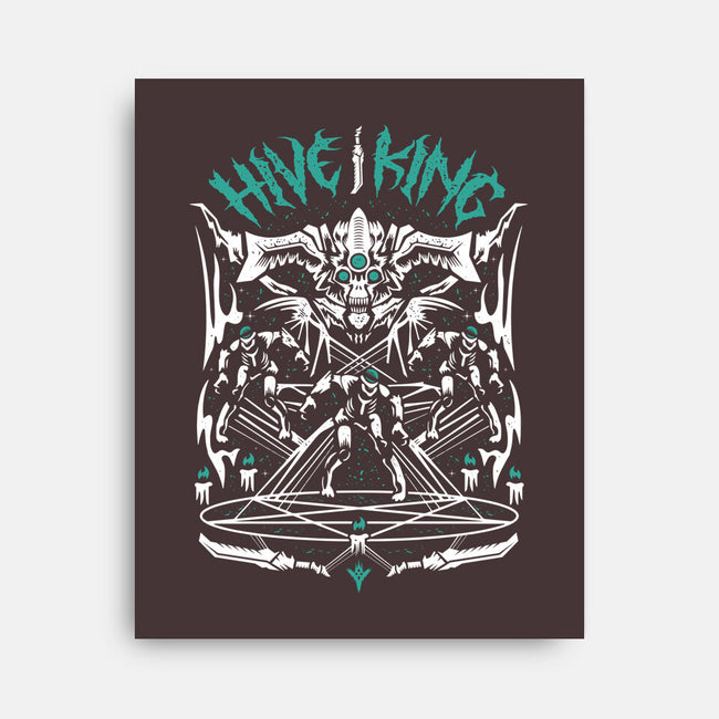 First Navigator Hive King-none stretched canvas-Logozaste