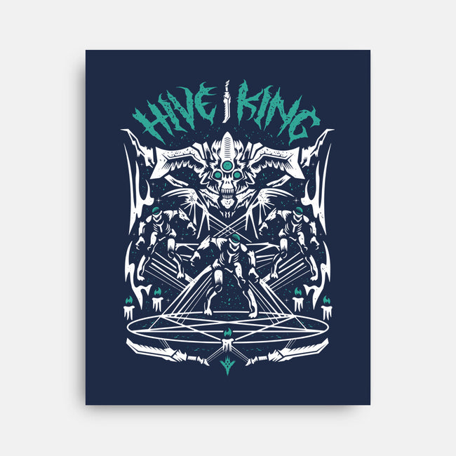 First Navigator Hive King-none stretched canvas-Logozaste