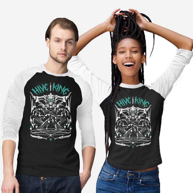 First Navigator Hive King-unisex baseball tee-Logozaste