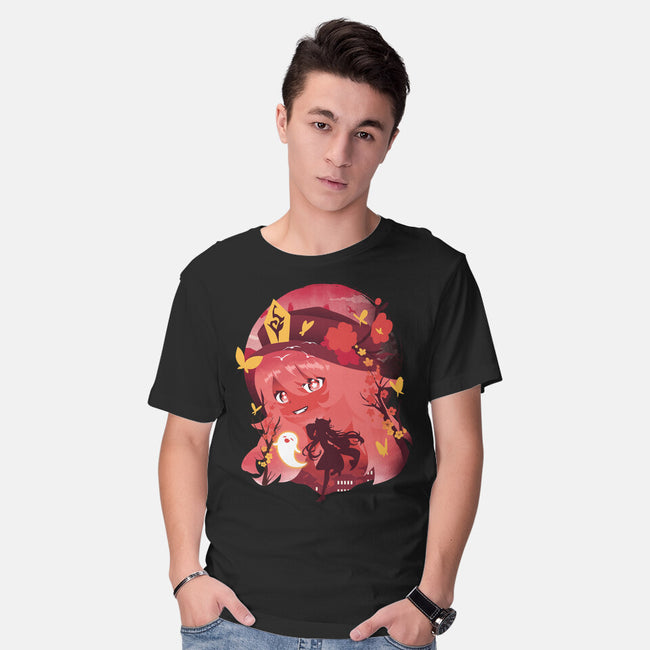 Hu Tao Ukiyo E-mens basic tee-dandingeroz