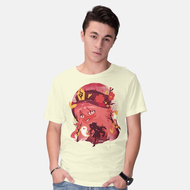 Hu Tao Ukiyo E-mens basic tee-dandingeroz