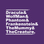 Monster List-none polyester shower curtain-goodidearyan