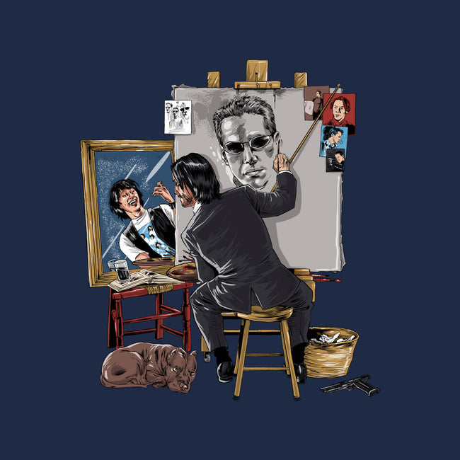 Keanu Triple Self-Portrait-unisex zip-up sweatshirt-zascanauta