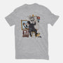 Keanu Triple Self-Portrait-unisex basic tee-zascanauta