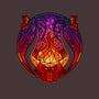 Stained Glass Darkness-none memory foam bath mat-daobiwan