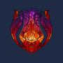 Stained Glass Darkness-none drawstring bag-daobiwan