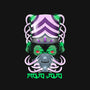 Crazy Monkey-none glossy sticker-Conjura Geek