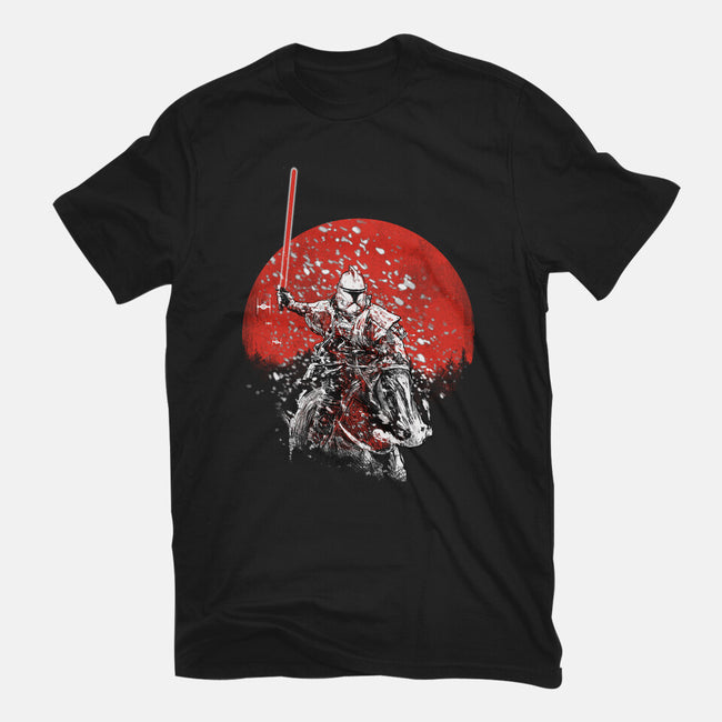 Samurai Trooper-mens basic tee-kharmazero