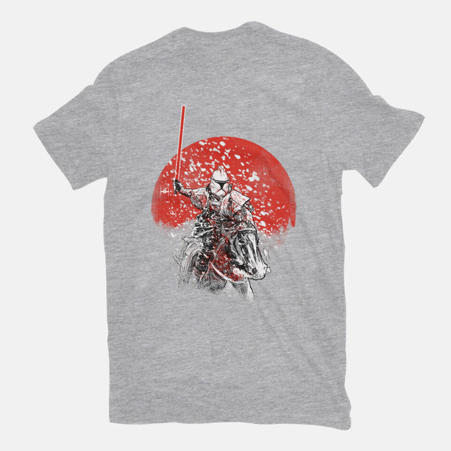 Samurai Trooper-mens basic tee-kharmazero