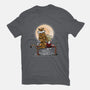 More Friends Gazing At The Moon-mens basic tee-zascanauta