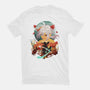 Kazuha Ukiyo E-womens fitted tee-dandingeroz