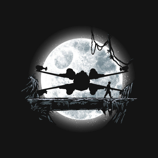 Moonlight Rebel-baby basic tee-rocketman_art