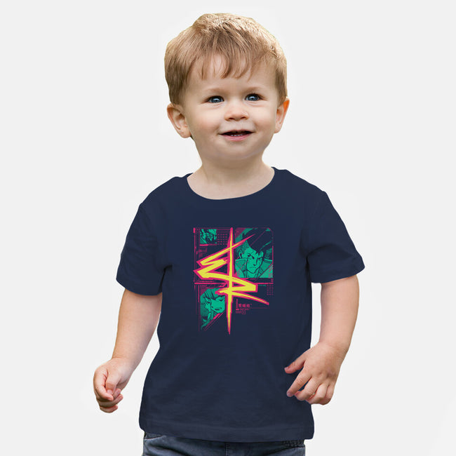 CyberRunners-baby basic tee-StudioM6