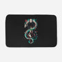 Spirited Graffiti-none memory foam bath mat-Fearcheck