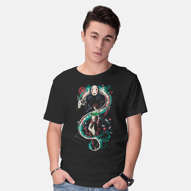 Spirited Graffiti-mens basic tee-Fearcheck