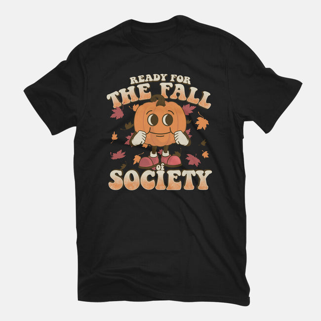 Ready For The Fall of Society-mens basic tee-RoboMega