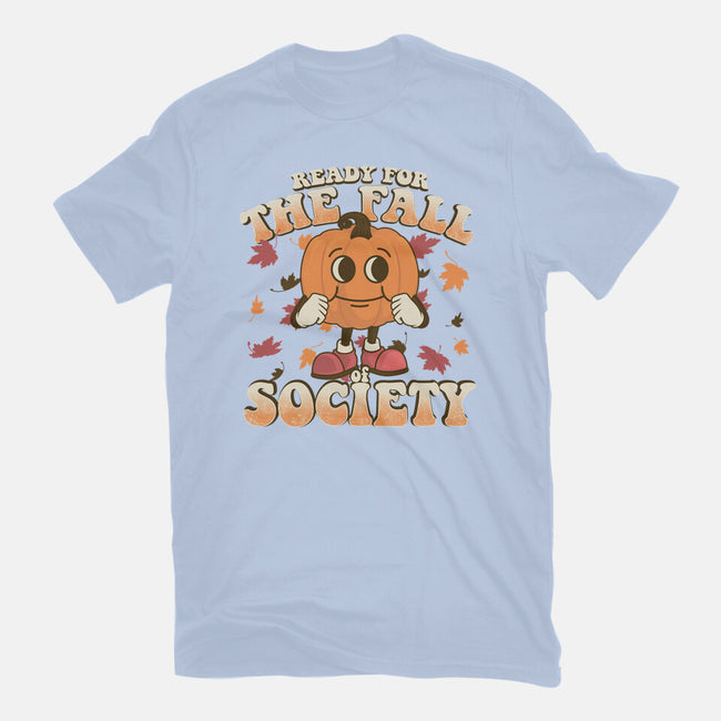 Ready For The Fall of Society-mens basic tee-RoboMega