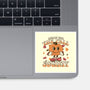 Ready For The Fall of Society-none glossy sticker-RoboMega