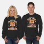 Ready For The Fall of Society-unisex crew neck sweatshirt-RoboMega