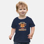 Ready For The Fall of Society-baby basic tee-RoboMega