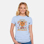 Ready For The Fall of Society-womens fitted tee-RoboMega