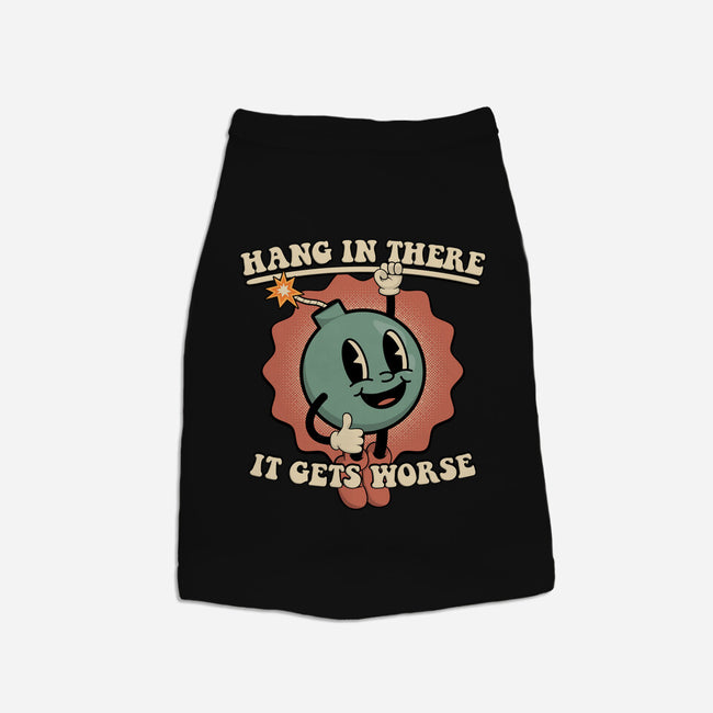 Hang In There-cat basic pet tank-RoboMega