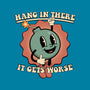 Hang In There-none polyester shower curtain-RoboMega