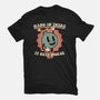 Hang In There-mens premium tee-RoboMega
